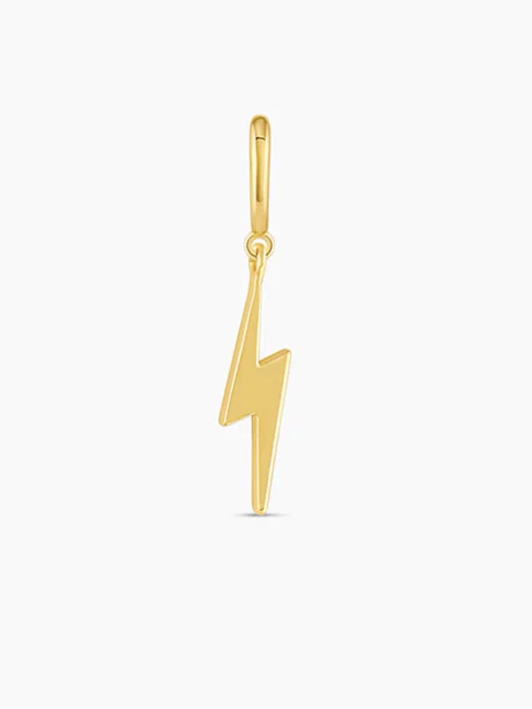 Nwt Gorjana Lightning Parker Charm 18k Gold Plated